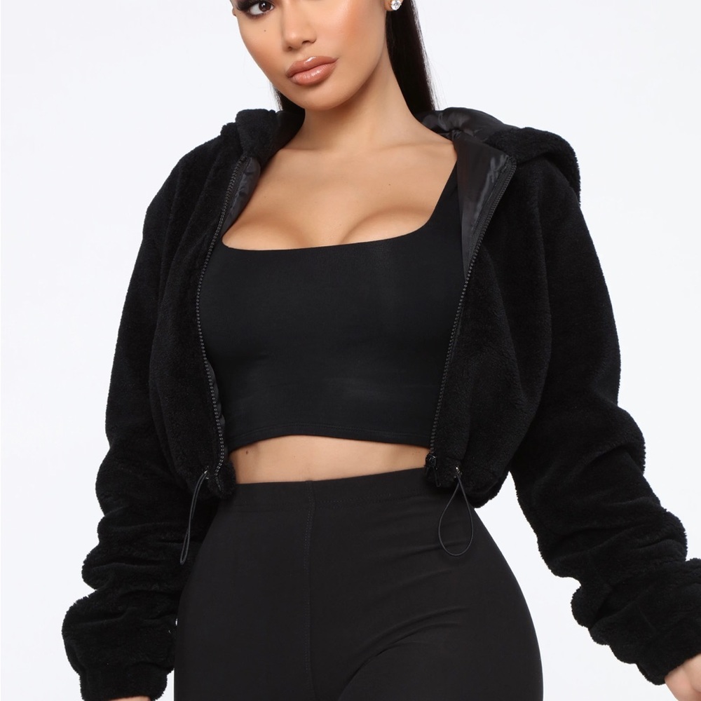 Don’t Dream it’s over fuzzy jacket Fashion Nova